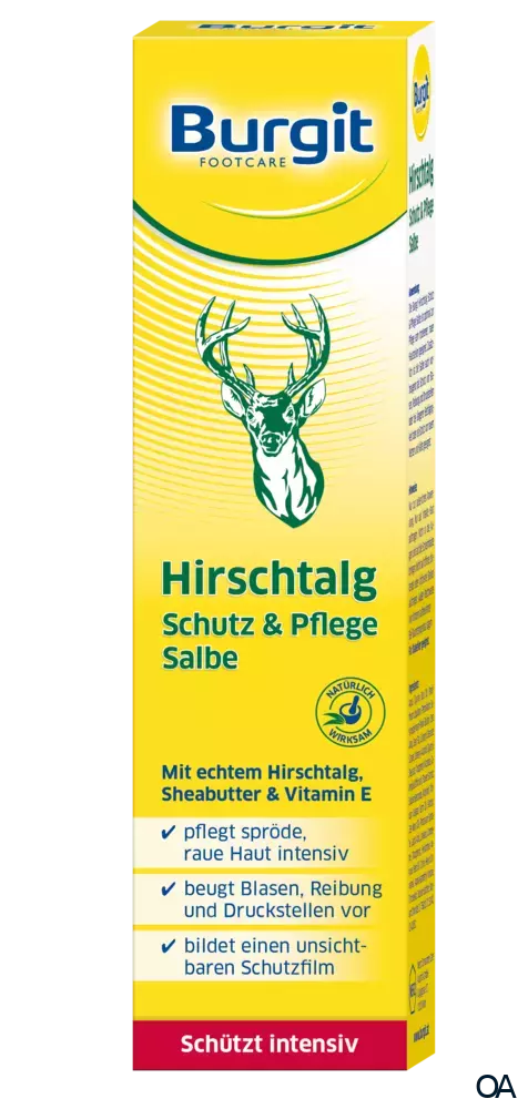 Burgit Footcare Hirschtalg Schutz & Pflege Salbe Burgit Footcare Hirschtalg Schutz & Pflege Salbe