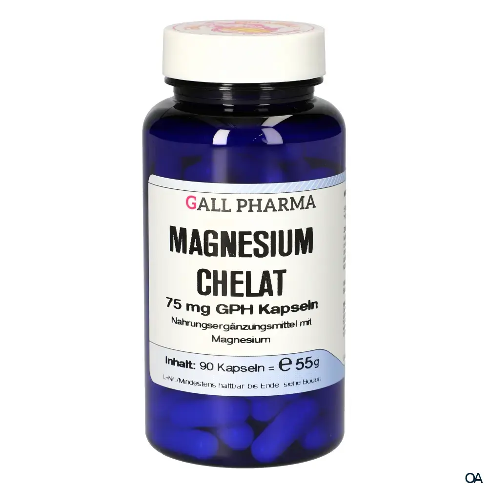 Gall Pharma Magnesium Chelat 75 mg Kapseln Gall Pharma Magnesium Chelat 75 mg Kapseln