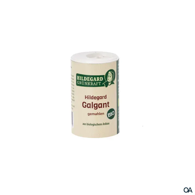 Hildegard von Bingen Galgant bio gemahlen Streuer