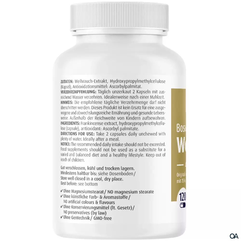 ZeinPharma Weihrauch Boswellia 450 mg Kapseln