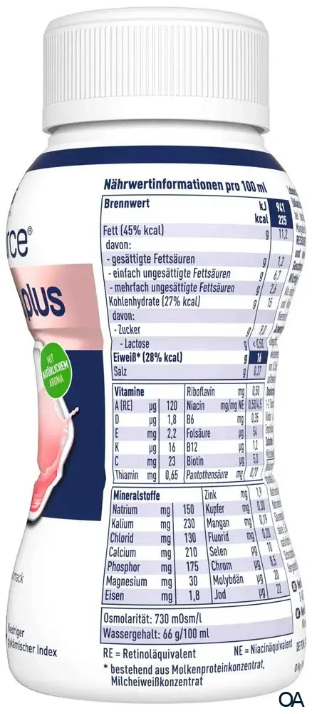 Resource® ULTRA plus High Protein Erdbeere Trinknahrung 200 ml