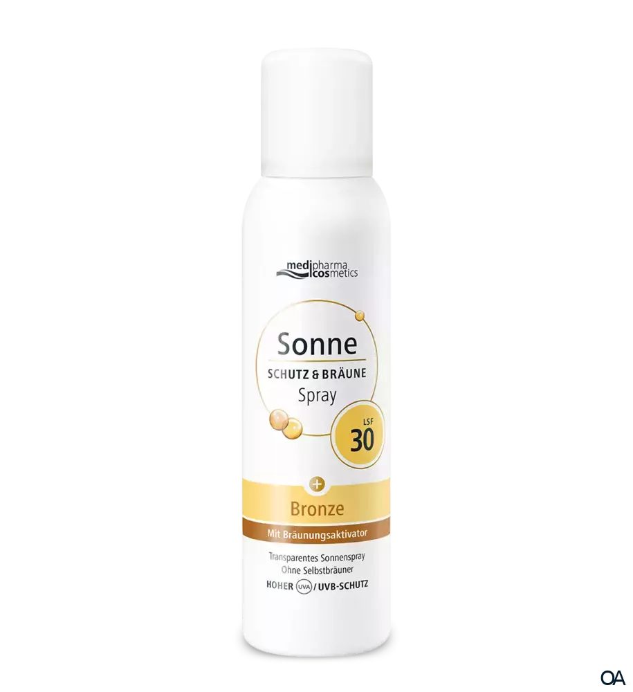 medipharma cosmetics Sonne Schutz & Bräune LSF 30 Bronze Aerosol-Spray medipharma cosmetics Sonne Schutz & Bräune LSF 30 Bronze Aerosol-Spray