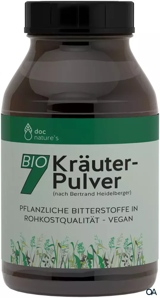 doc nature’s BIO 7 Kräuter-Pulver Glas doc nature’s BIO 7 Kräuter-Pulver Glas