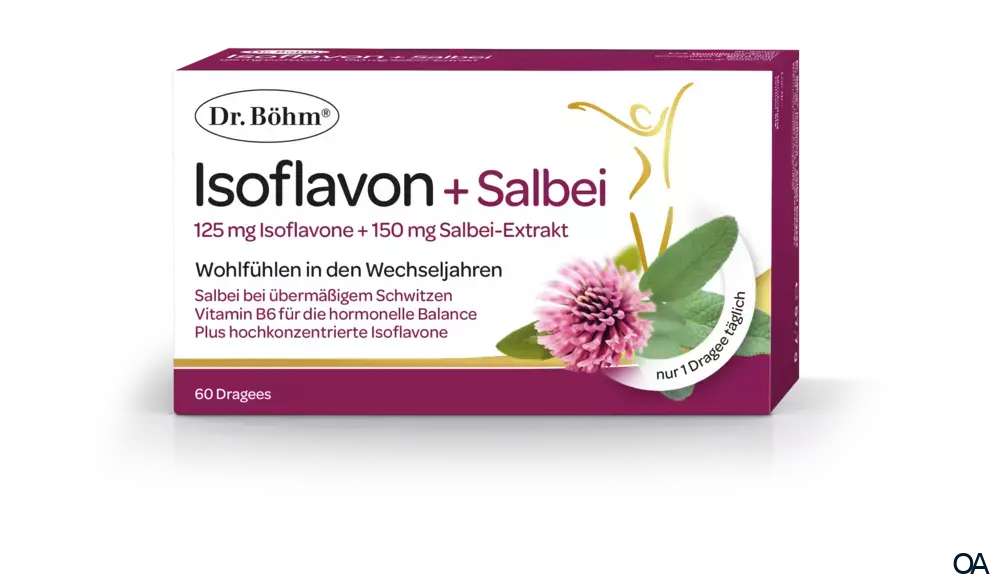 Dr. Böhm® Isoflavon + Salbei Dragees Dr. Böhm® Isoflavon + Salbei Dragees