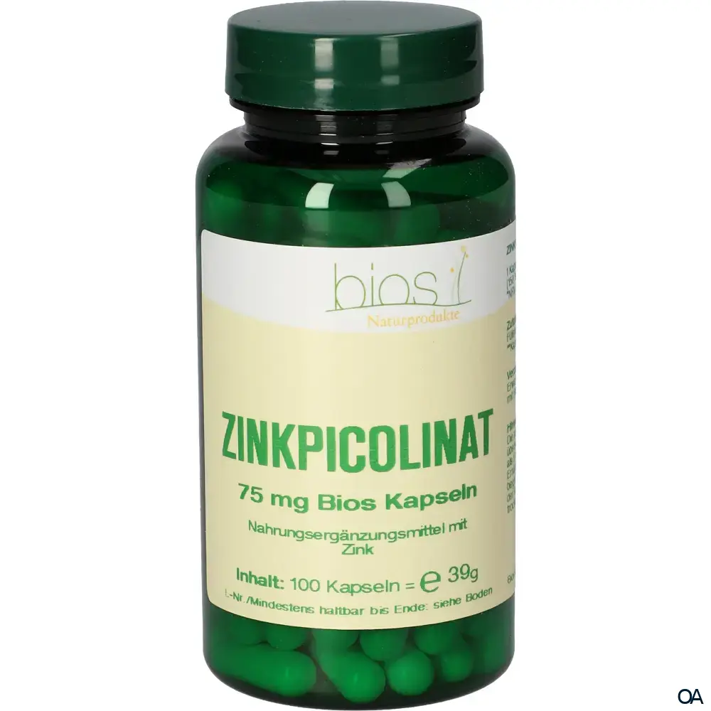Bios Zinkpicolinat 75 mg Kapseln