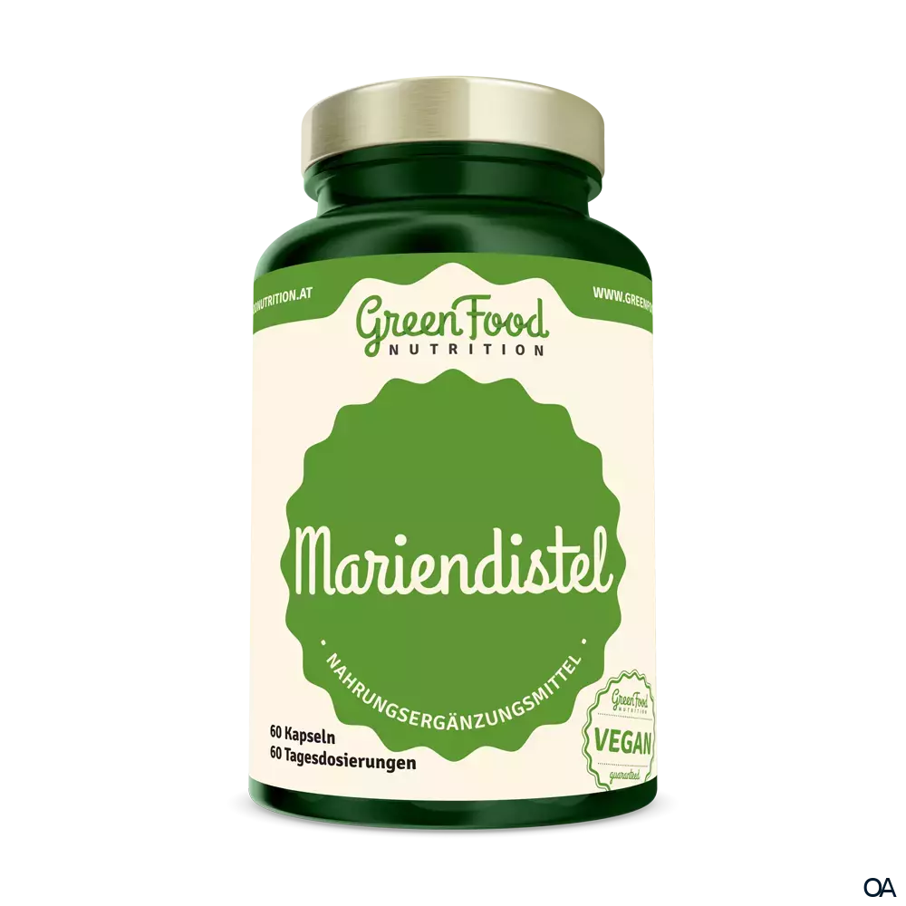 GreenFood Nutrition Mariendistel Kapseln GreenFood Nutrition Mariendistel Kapseln