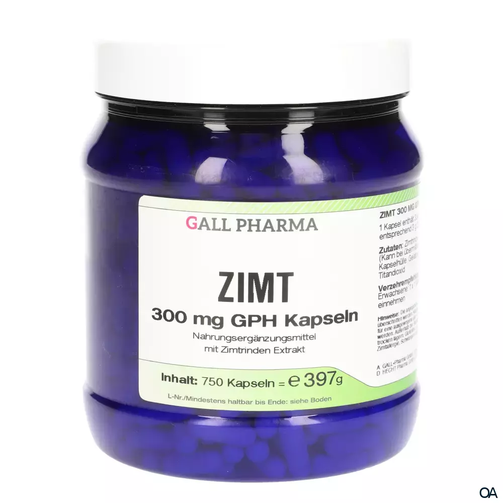 Gall Pharma Zimt 300 mg Kapseln Gall Pharma Zimt 300 mg Kapseln