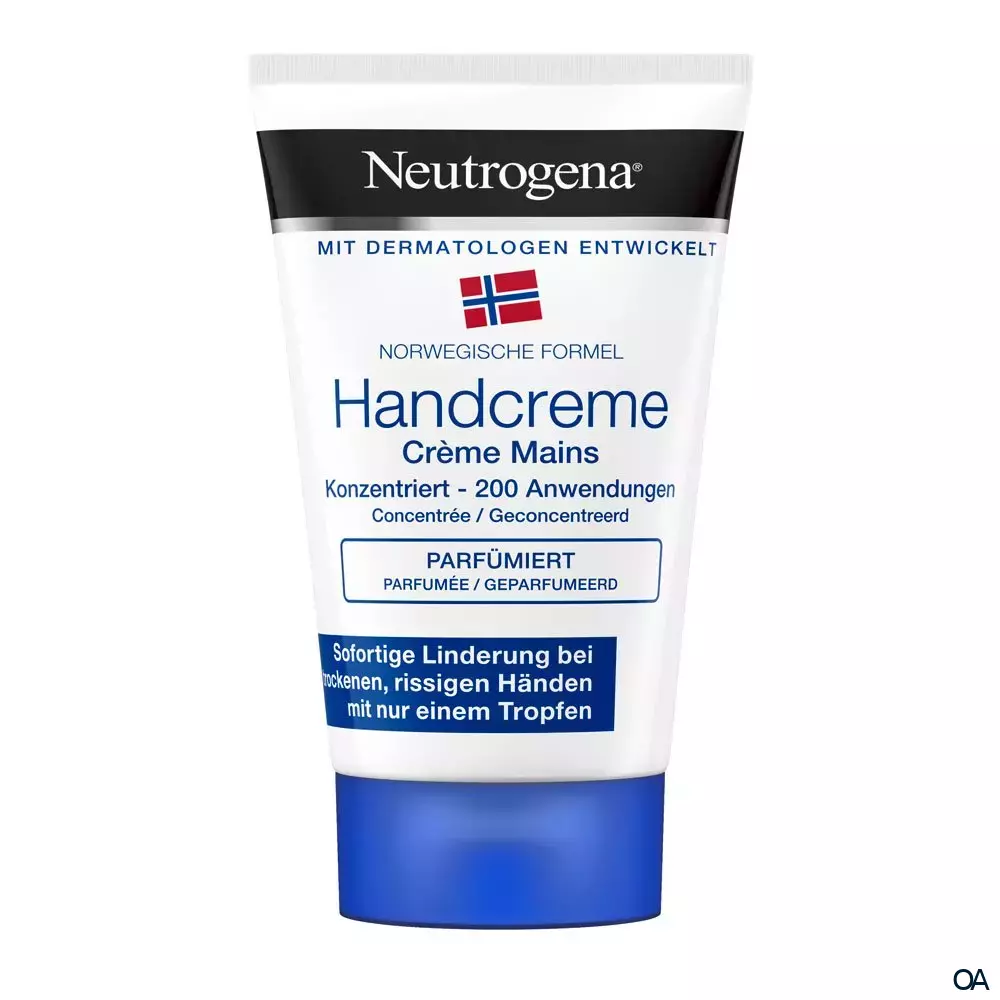 Neutrogena Norwegische Formel konzentrierte parfümierte Handcreme Neutrogena Norwegische Formel konzentrierte parfümierte Handcreme