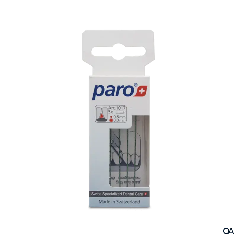 paro® isola long Zwischenraumbürste, medium, grün, zylindrisch, ø 8 mm paro® isola long Zwischenraumbürste, medium, grün, zylindrisch, ø 8 mm