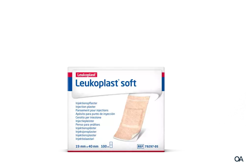 Leukoplast® Soft Injektionspflaster 19x40mm Leukoplast® Soft Injektionspflaster 19x40mm