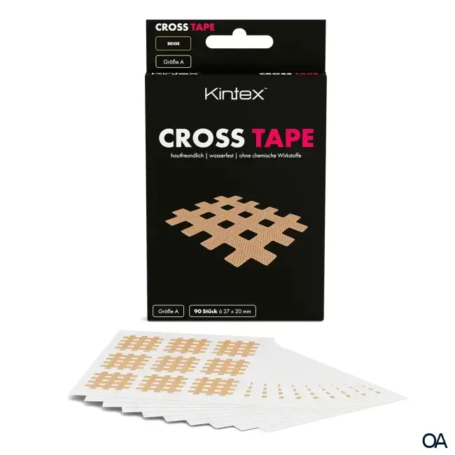 Kintex Cross Tape Beige Größe A - 27 x 20 mm