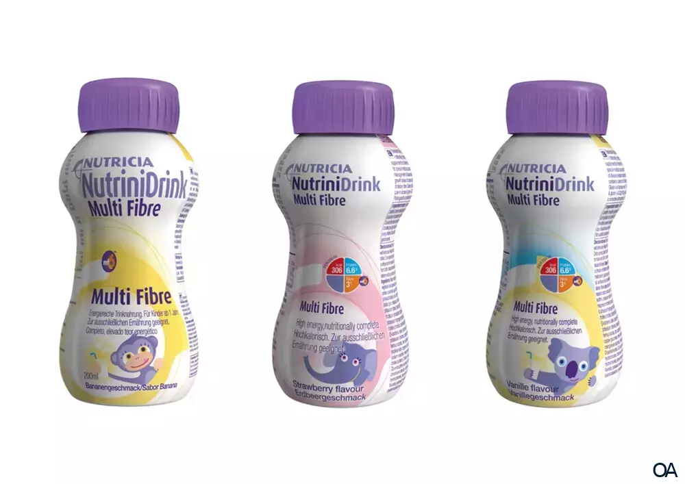 Nutricia NutriniDrink Multi Fibre Mischkarton 200 ml