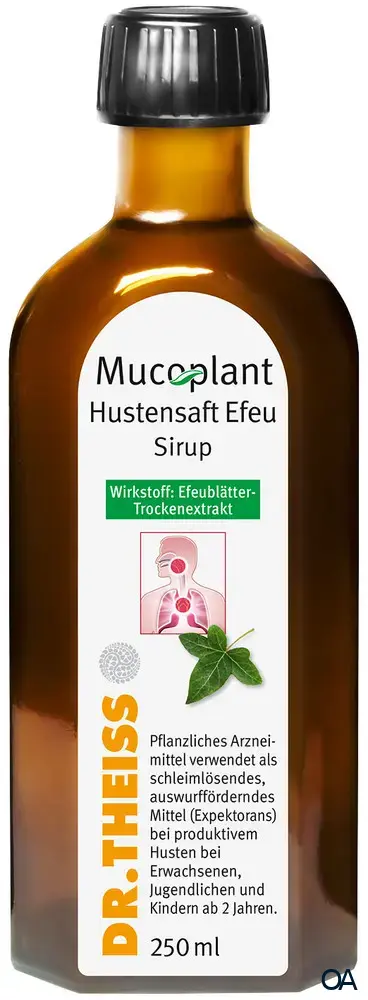 Dr. Theiss Mucoplant Hustensaft Efeu Sirup Dr. Theiss Mucoplant Hustensaft Efeu Sirup