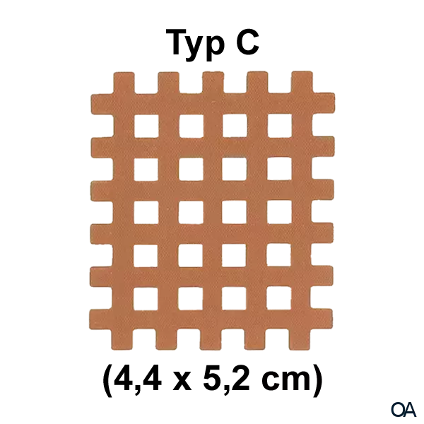 AcuTop Gittertape Typ C - 4,4 x 5,2 cm AcuTop Gittertape Typ C - 4,4 x 5,2 cm