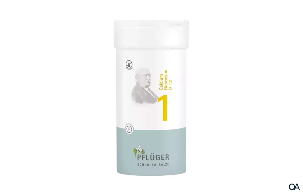 BIOCHEMIE PFLÜGER® Nr. 1 Calcium fluoratum D 12 Tabletten BIOCHEMIE PFLÜGER® Nr. 1 Calcium fluoratum D 12 Tabletten