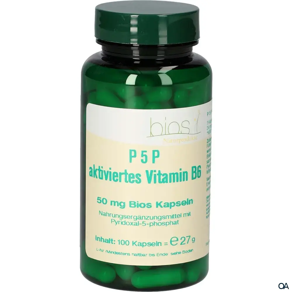 Bios P5P Aktiviertes Vitamin B6 50 mg Kapseln