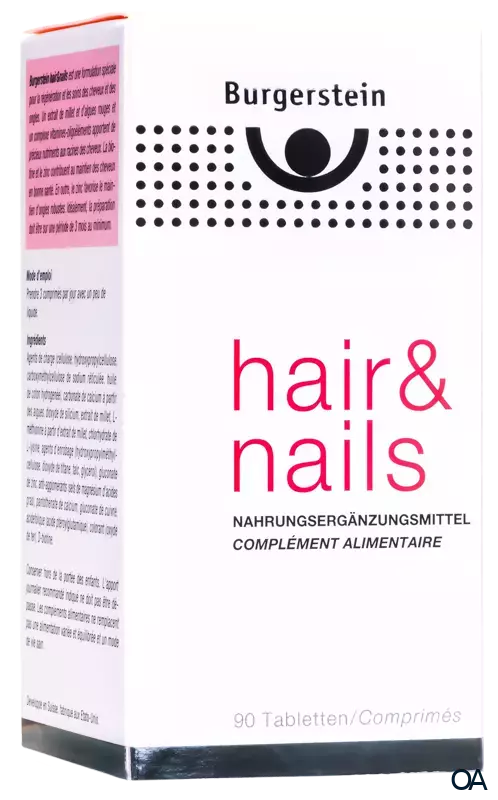 Burgerstein hair&nails Tabletten Burgerstein hair&nails Tabletten