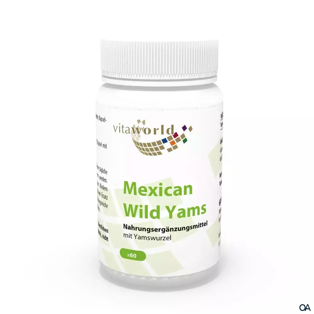 Vitaworld Mexican Wild Yams 500 mg Kapseln Vitaworld Mexican Wild Yams 500 mg Kapseln