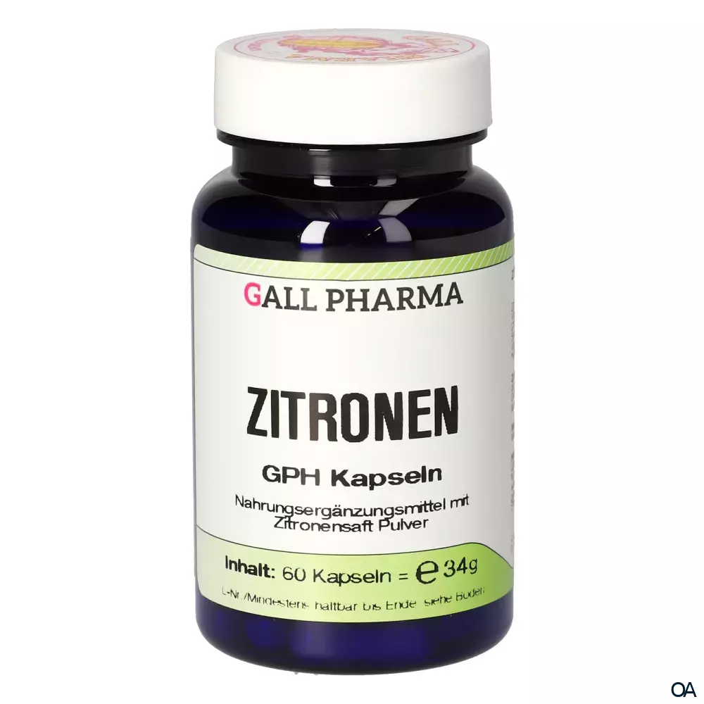 Gall Pharma Zitronen Kapseln Gall Pharma Zitronen Kapseln