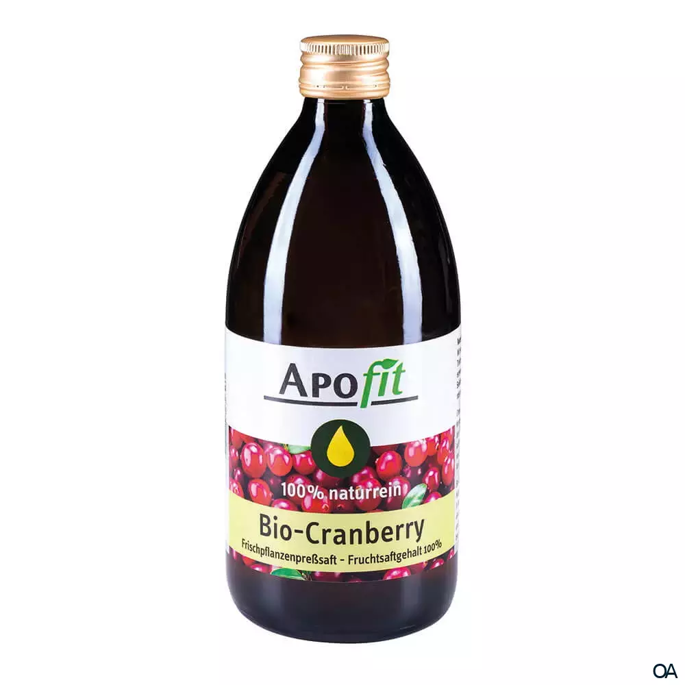 APOfit Bio Cranberry Frischpflanzenpresssaft APOfit Bio Cranberry Frischpflanzenpresssaft
