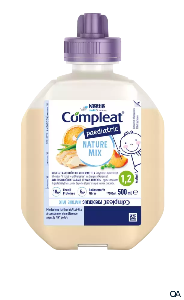 Nestlé Compleat® Paediatric Nature Mix 500 ml