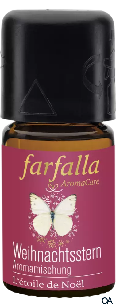 Farfalla Weihnachtsstern, Zimt Aromamischung Farfalla Weihnachtsstern, Zimt Aromamischung