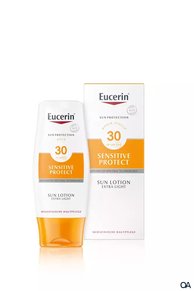 Eucerin® Sensitive Protect Sun Lotion Extra Light LSF 30 Eucerin® Sensitive Protect Sun Lotion Extra Light LSF 30