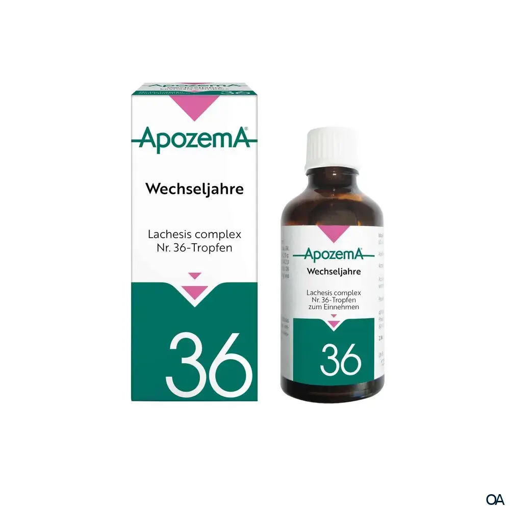 Apozema® Wechseljahre Lachesis complex Nr. 36 Tropfen zum Einnehmen