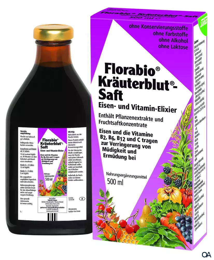 Salus Florabio® Kräuterblut® Saft Salus Florabio® Kräuterblut® Saft