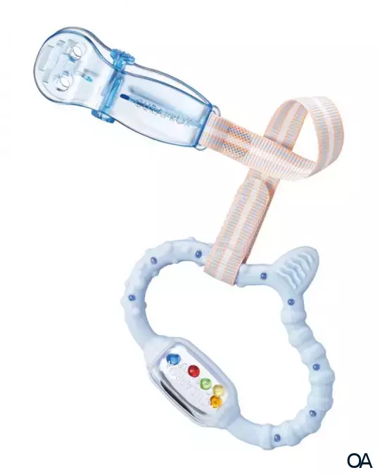 Curaprox Baby Beissring Blau Curaprox Baby Beissring Blau