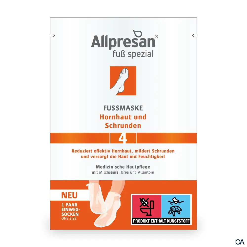 Allpresan® Fuß spezial Nr. 4 Fußmaske Allpresan® Fuß spezial Nr. 4 Fußmaske