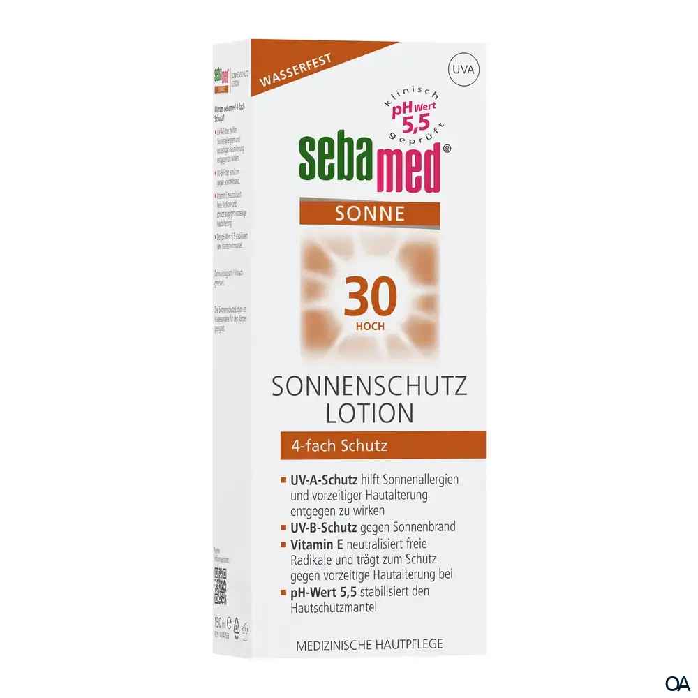 Sebamed Sonne Sonnenschutz Lotion LSF 30 Sebamed Sonne Sonnenschutz Lotion LSF 30