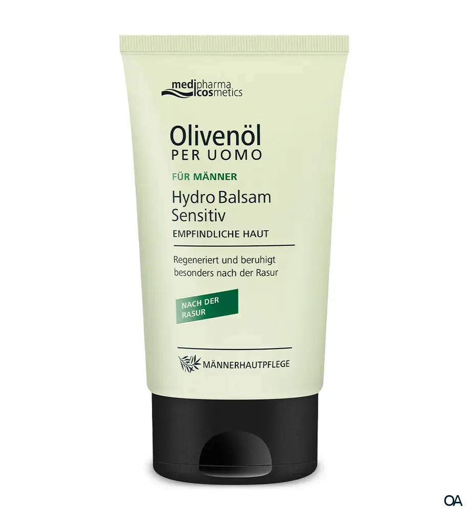 medipharma cosmetics Olivenöl Per Uomo Hydro Balsam Sensitiv medipharma cosmetics Olivenöl Per Uomo Hydro Balsam Sensitiv
