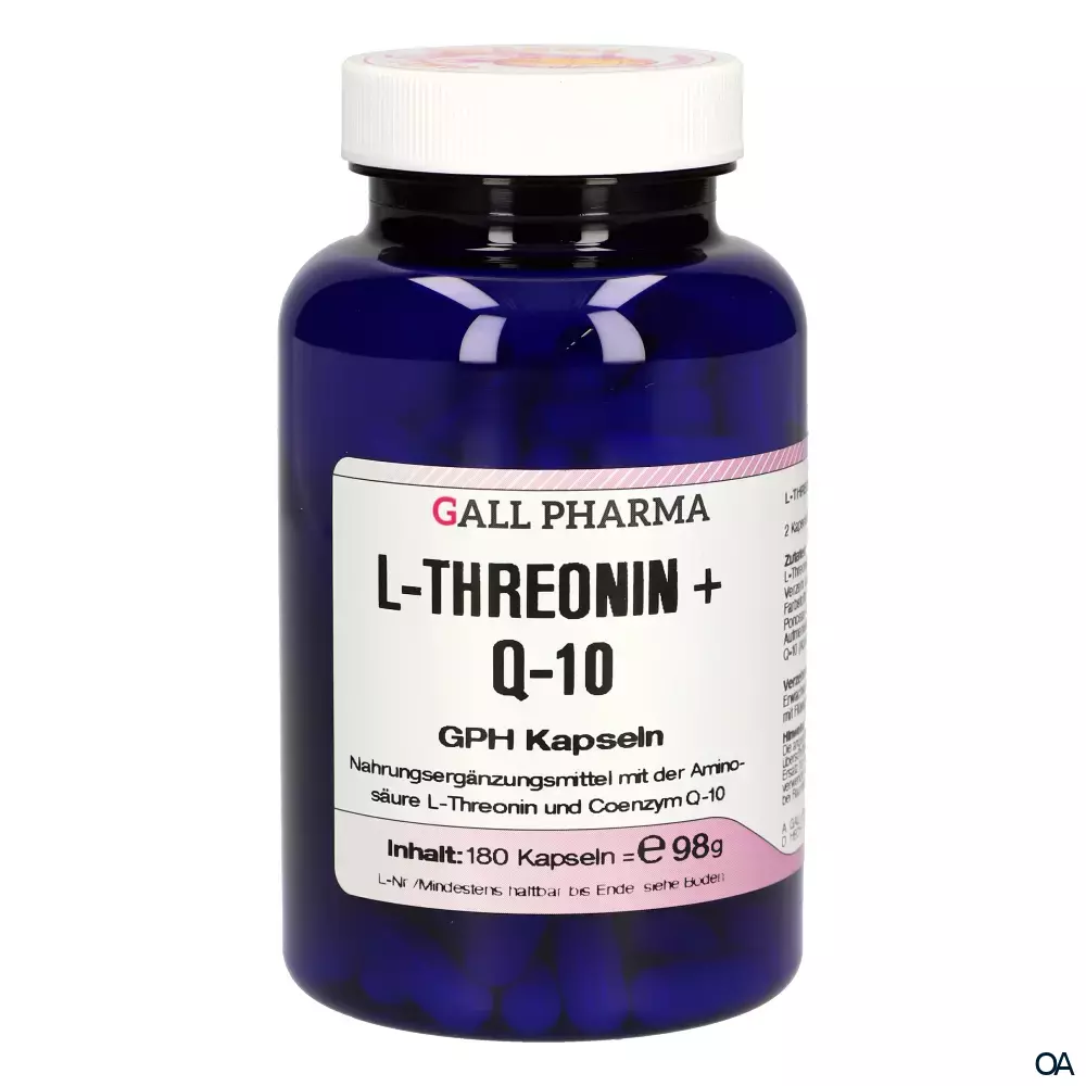 Gall Pharma L-Threonin + Q10 Kapseln Gall Pharma L-Threonin + Q10 Kapseln