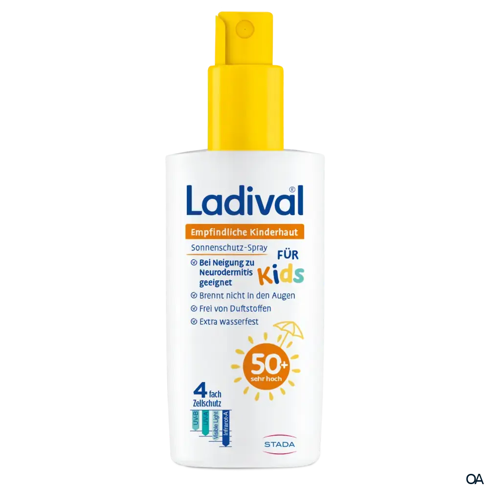 Ladival® Empfindliche Kinderhaut Sonnenschutz-Creme Gesicht & Körper LSF 50 +