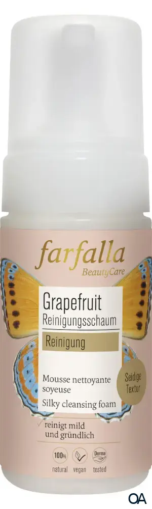 Farfalla Grapefruit Reinigung, Seidiger Reinigungsschaum