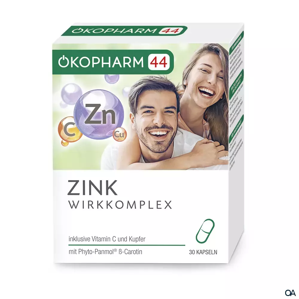 Ökopharm® Für den Mineral-Haushalt Zink Kapseln Ökopharm® Für den Mineral-Haushalt Zink Kapseln
