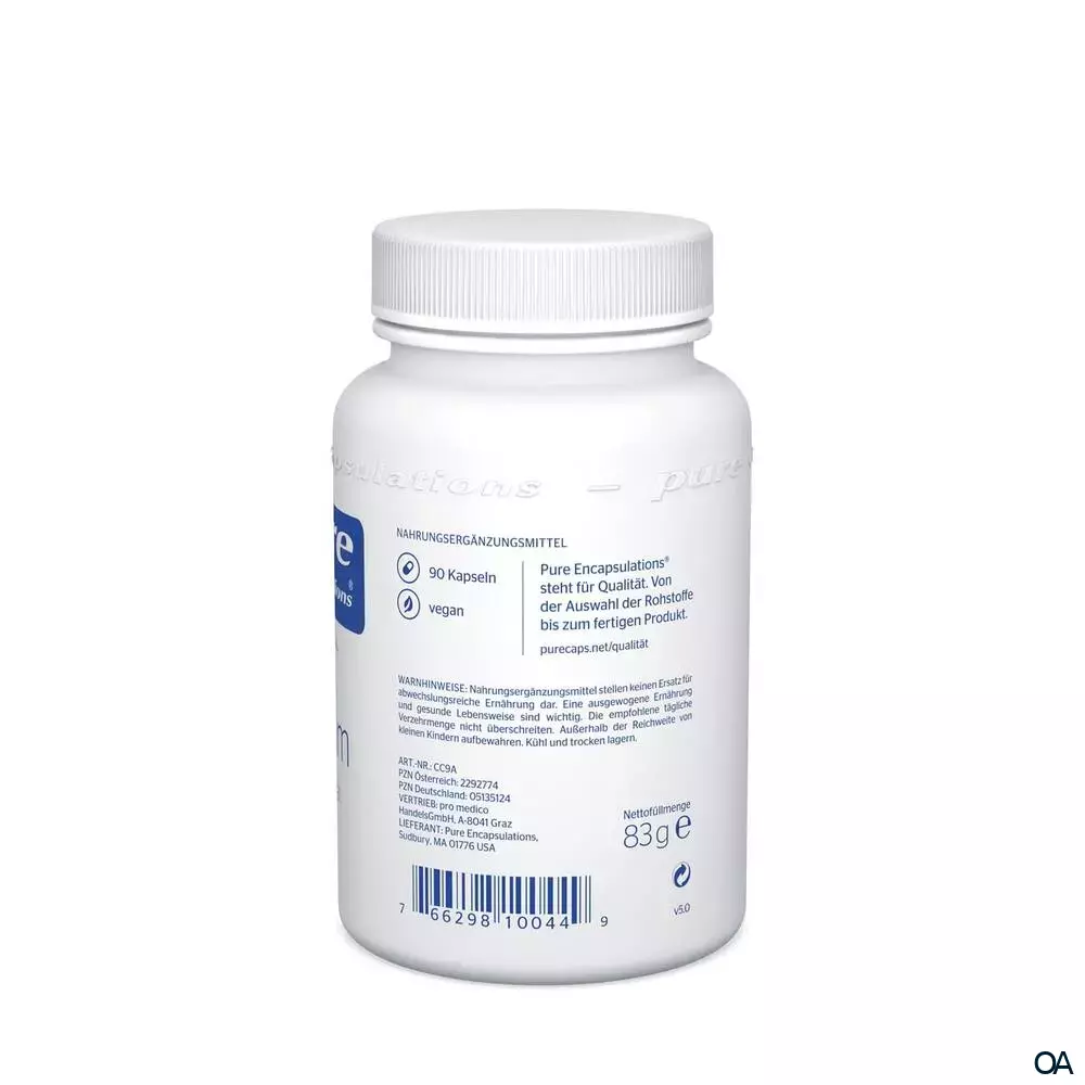 pure encapsulations® Calcium Calciumcitrat