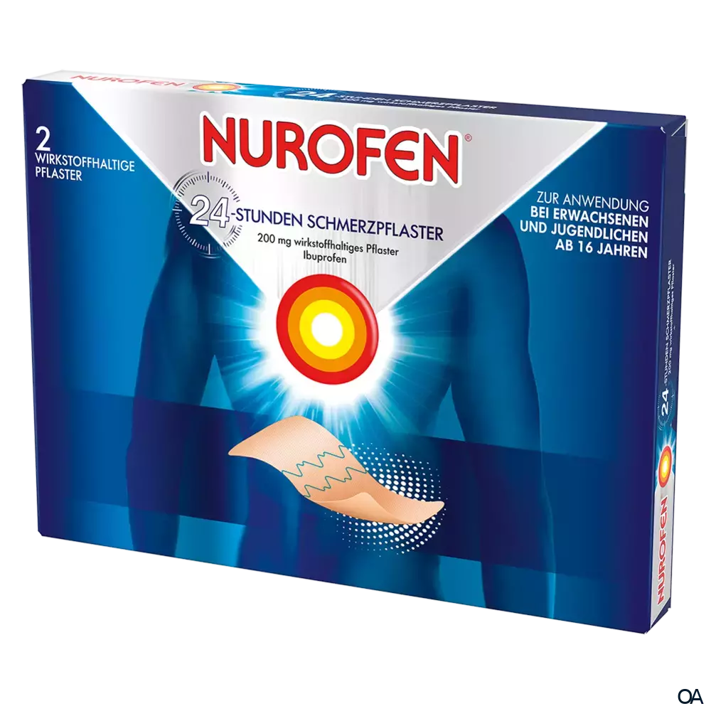 Nurofen® 24-Stunden Schmerzpflaster 200 mg wirkstoffhaltiges Pflaster