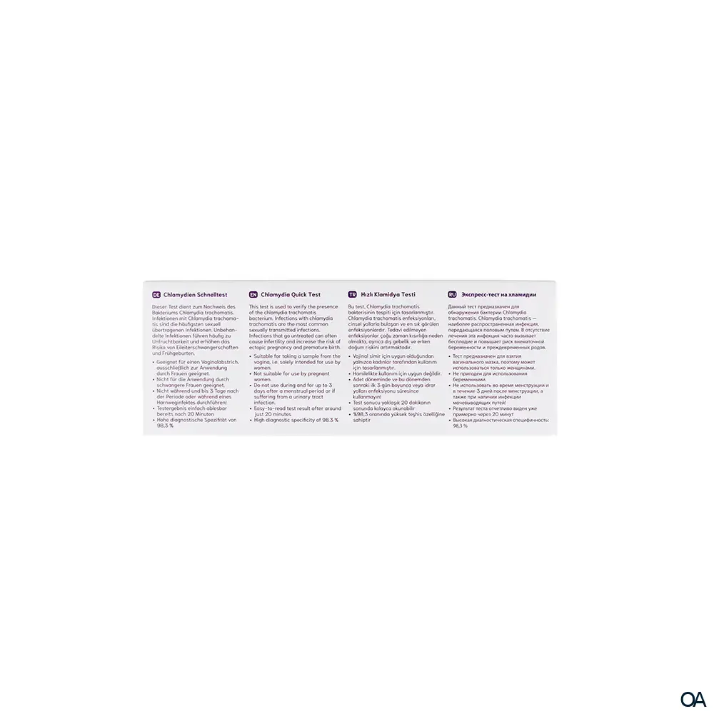 UEBE Medical cyclotest Chlamydien Schnelltest UEBE Medical cyclotest Chlamydien Schnelltest