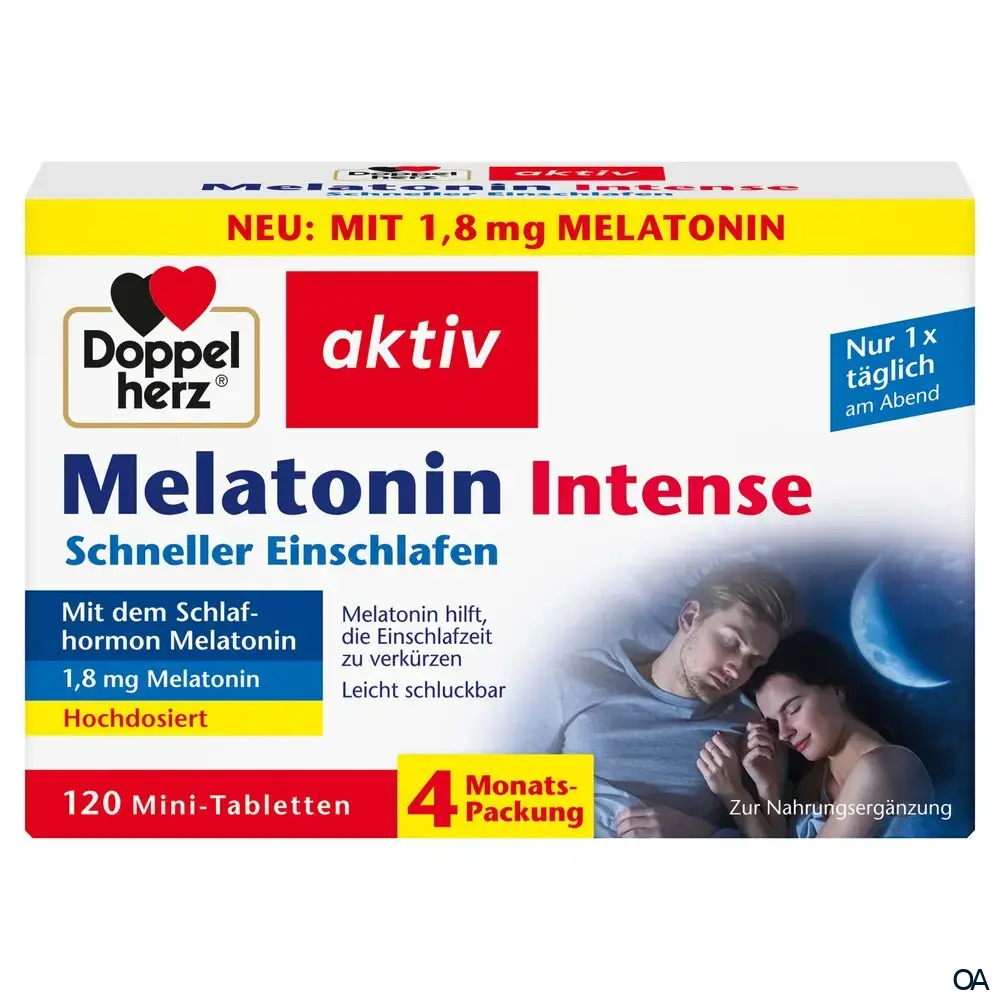 Doppelherz aktiv Melatonin Mini-Tabletten Doppelherz aktiv Melatonin Mini-Tabletten