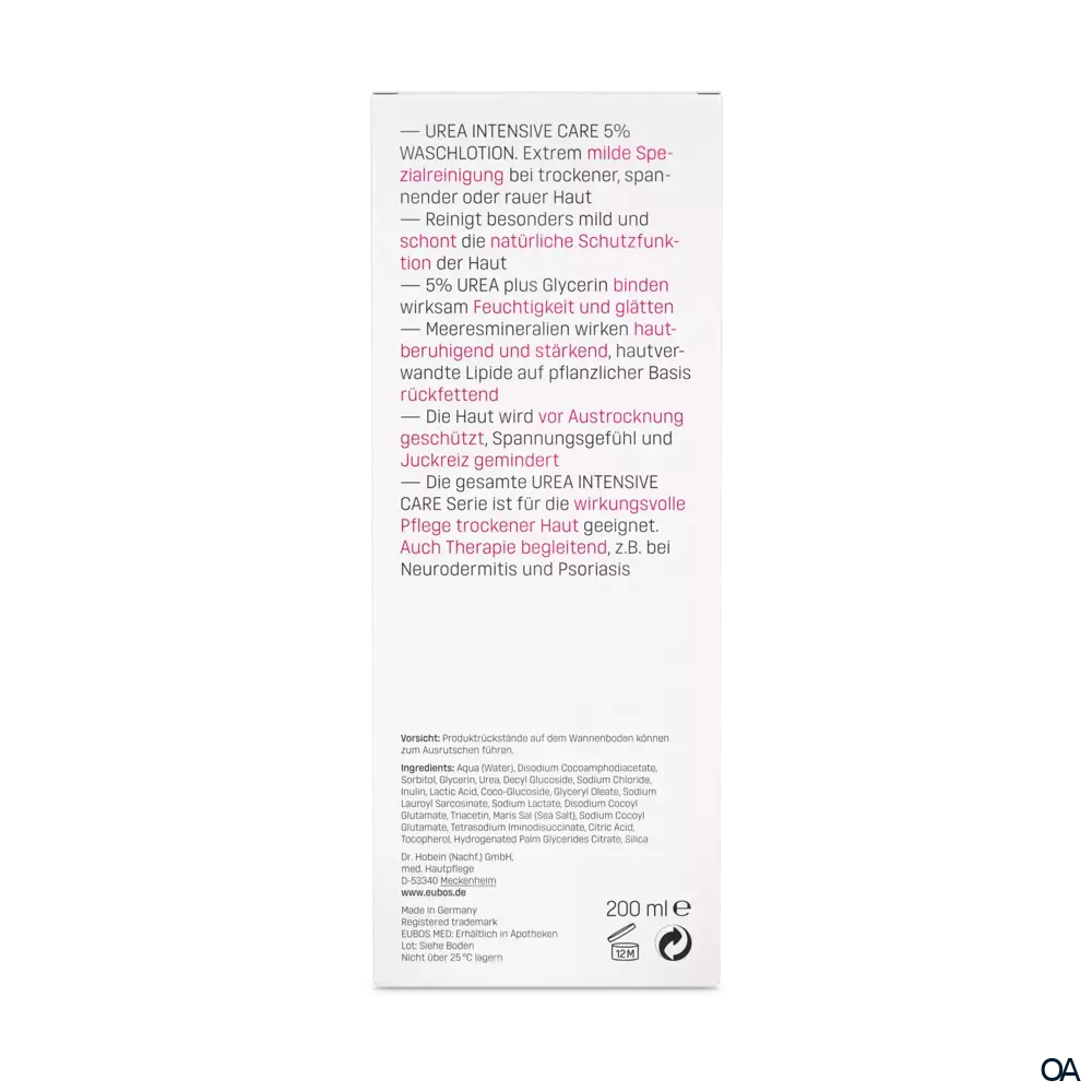 Eubos UREA 5% WASCHLOTION