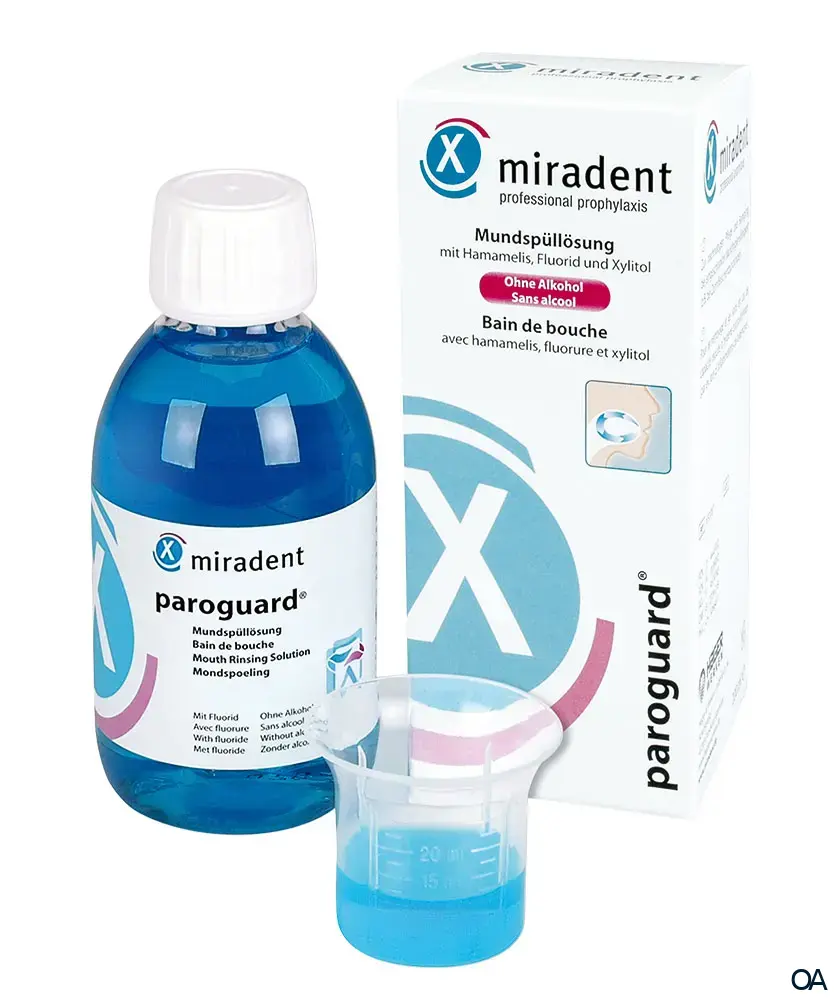Miradent paroguard® Mundspüllösung mit Chlorhexidin Miradent paroguard® Mundspüllösung mit Chlorhexidin