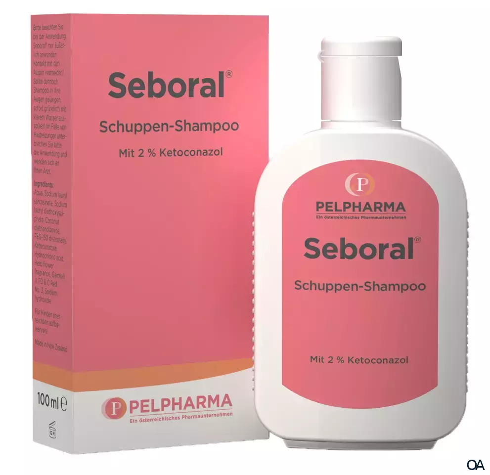 Seboral Schuppen-Shampoo mit 2% Ketoconazol Seboral Schuppen-Shampoo mit 2% Ketoconazol