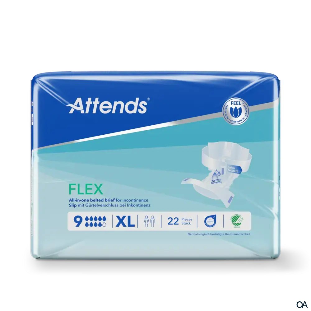 Attends Flex 9 XL - Slip mit Gürtelverschluss bei Inkontinenz