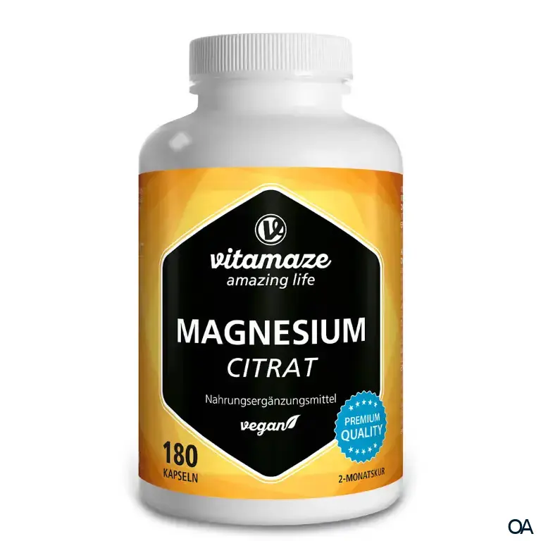Vitamaze Magnesiumcitrat Kapseln