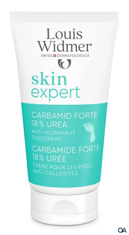 Louis Widmer skinexpert Carbamid Forte 18% Urea Anti-Hornhaut Fusscreme