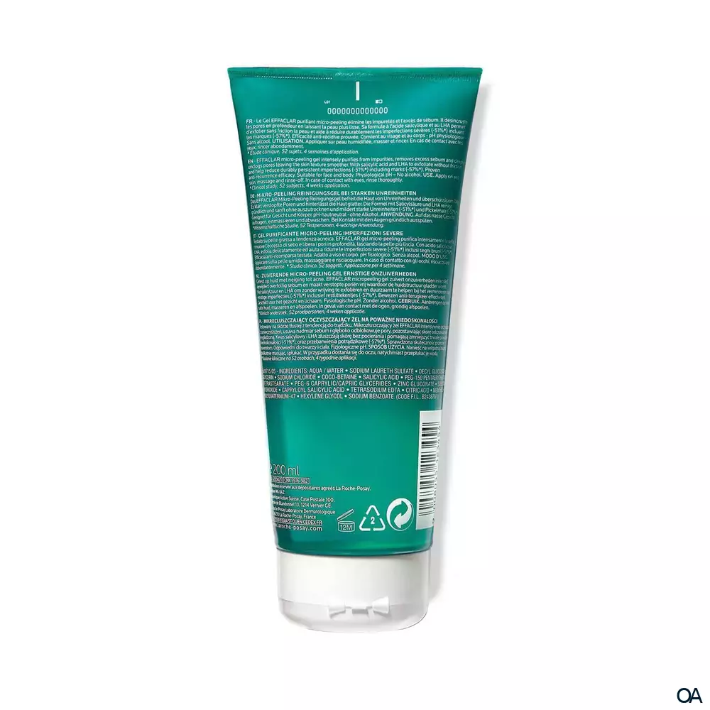 La Roche-Posay Effaclar Mikro-Peeling Reinigungsgel La Roche-Posay Effaclar Mikro-Peeling Reinigungsgel