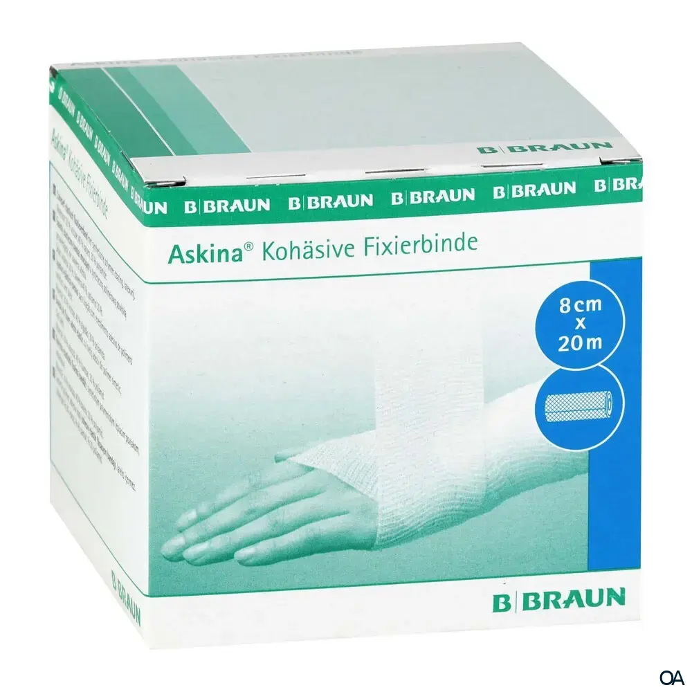 Askina® Kohäsive Fixierbinde 8 cm x 20 m Askina® Kohäsive Fixierbinde 8 cm x 20 m