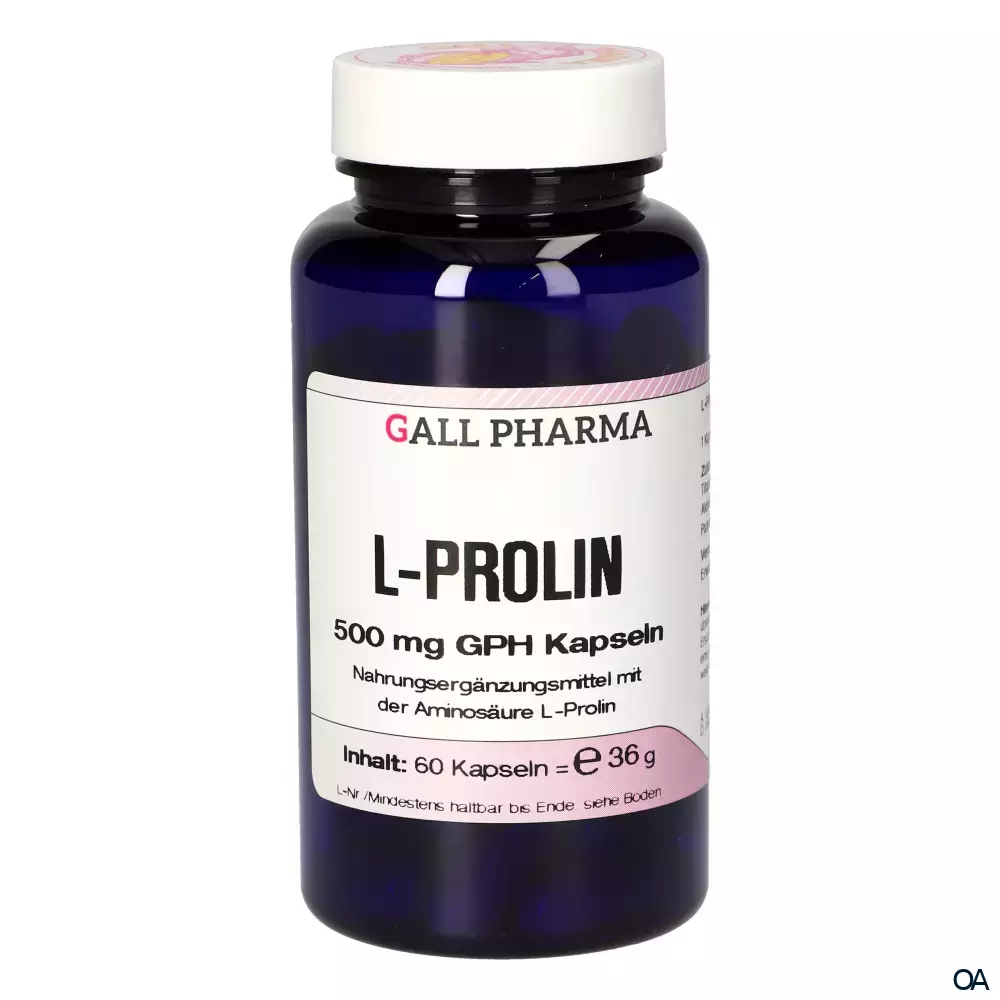 Gall Pharma L-Prolin 500 mg Kapseln
